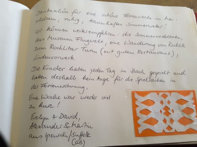 Holiday apartment Hegemühle Forest Guesthouse - Document photo 24