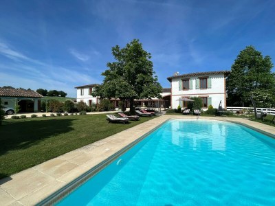 Apartment Wohnung im Tarn mit Pool und Whirlpool - Outdoor photo 7