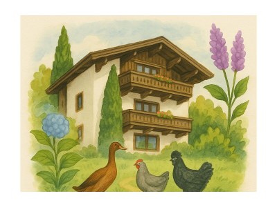 Holiday room Doppelzimmer, Dusche, WC, Gartenseitig - Outdoor photo 26