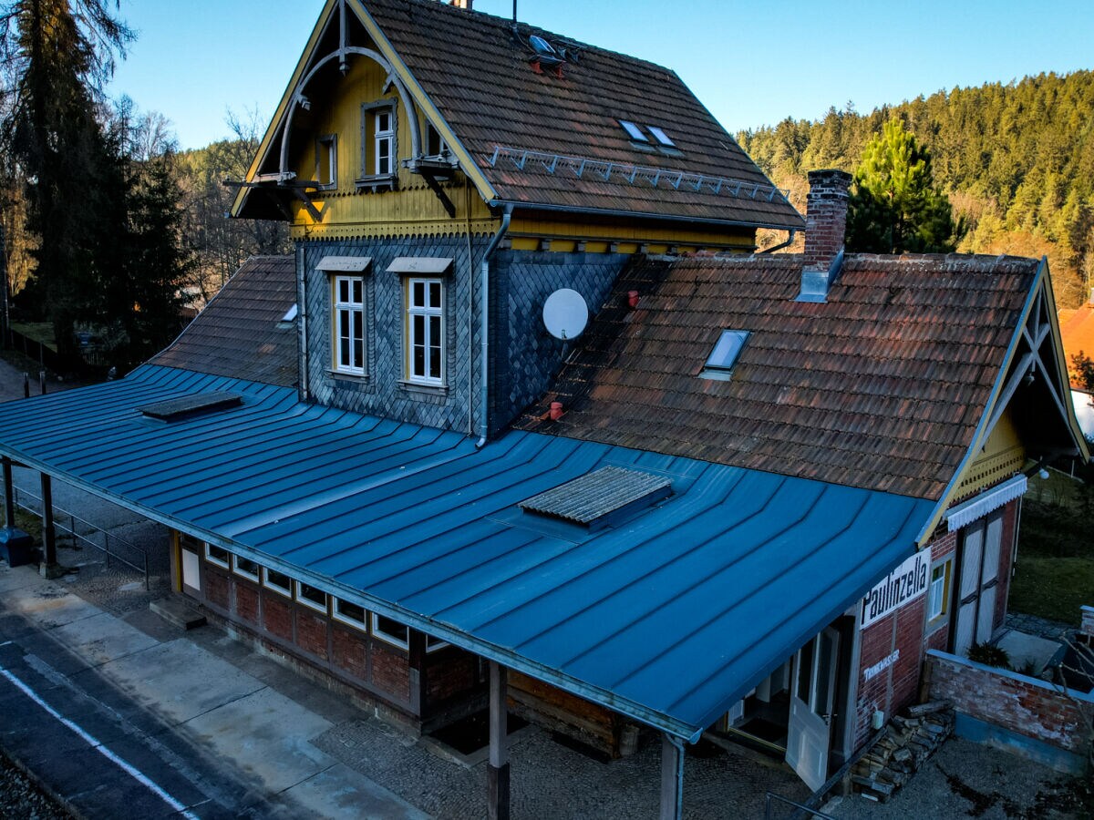 Holiday apartment Übernachten im Bahnhof Paulinzella mit Sauna - Outdoor photo 5