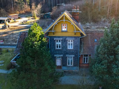 Holiday apartment Übernachten im Bahnhof Paulinzella mit Sauna - Outdoor photo 2