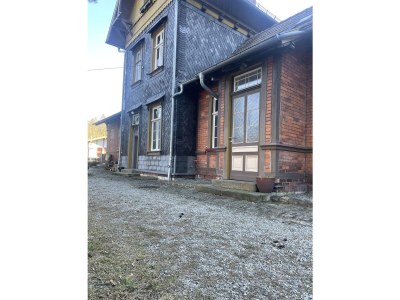 Holiday apartment Übernachten im Bahnhof Paulinzella mit Sauna - Outdoor photo 11