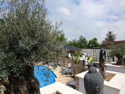 Holiday house Amazing villa in Nuaillé-d'Aunis with sauna - Outdoor photo 8