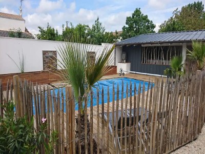 Holiday house Amazing villa in Nuaillé-d'Aunis with sauna - Outdoor photo 13