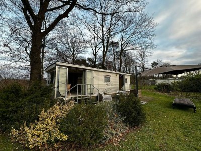 Holiday house Komfortables Chalet auf ruhigem Campingplatz bei Holten - Outdoor photo 2