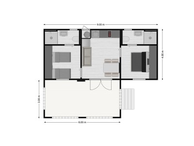 Mobile home Pretty Green Luxury - 50m from beach - Document photo 26