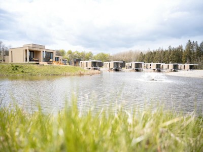 Holiday park Beautiful lodge with wellness - Outdoor photo 29