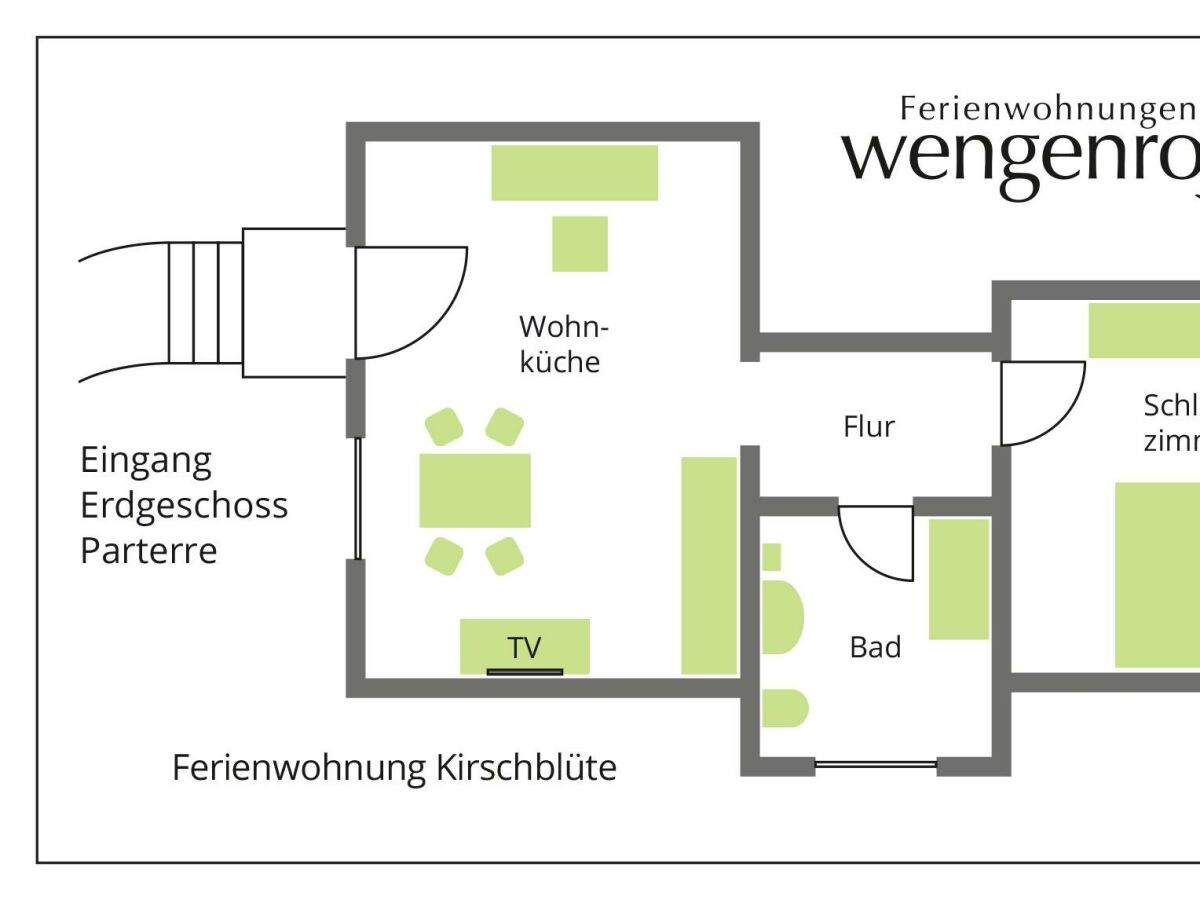 Apartment 2 Bett- Wohnung "Kirschblüte" - Features photo 4