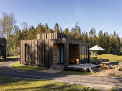 Holiday park Holiday Home in Forest with Stargazing Roof - Holiday park