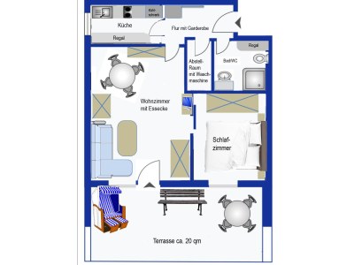 Holiday apartment Austernfischer mit Sielblick - Document photo 26