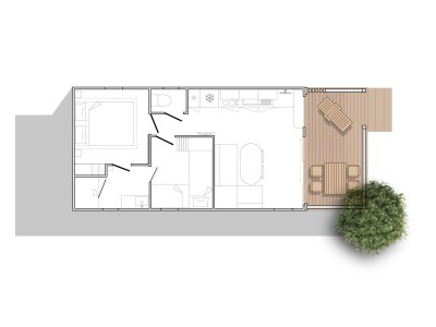 Chalet Waddenlodge Living - Outdoor photo 2