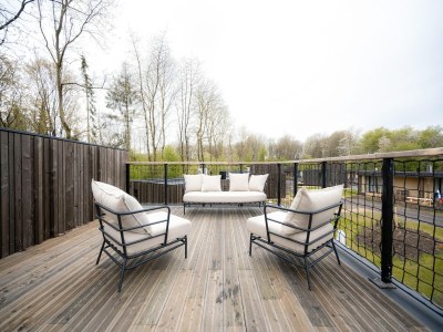 Holiday park Holiday Home in Forest with Whirlpool - Outdoor photo 4