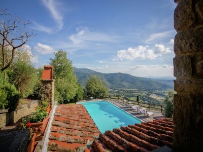 Villa Villa in der Toskana mit Pool und Talblick - Outdoor photo 12