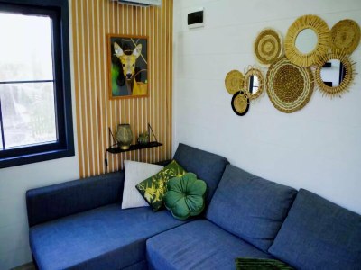 Holiday house Tiny House in Hoogersmilde mit Garten und Parkplatz - Features photo 13