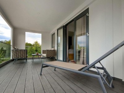 caravan Mobile home in Drage with garden - Outdoor photo 2