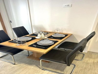 caravan Mobile home in Drage with garden - Features photo 4