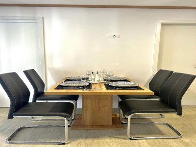 caravan Mobile home in Drage with garden - Features photo 8