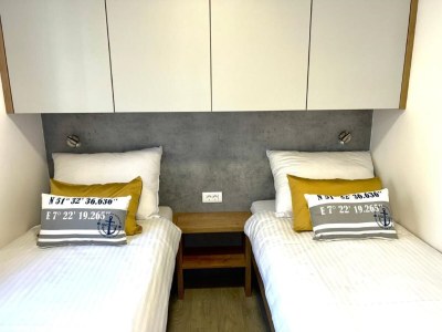 caravan Mobile home in Drage with garden - Features photo 12