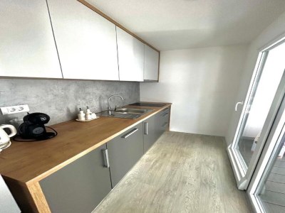 caravan Mobile home in Drage with garden - Features photo 13