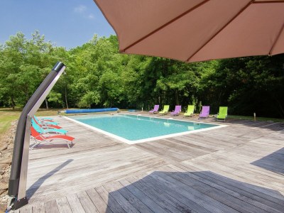 Holiday house Holiday home near river with pool - Outdoor photo 6