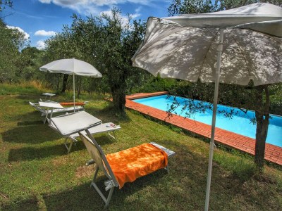 Farmhouse Gemütlicher Bauernhof in Le Tolfe mit Schwimmbad - Outdoor photo 9
