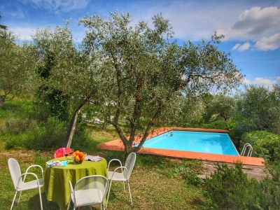 Farmhouse Gemütlicher Bauernhof in Le Tolfe mit Schwimmbad - Outdoor photo 10