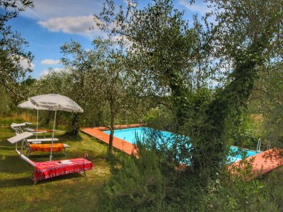 Farmhouse Gemütlicher Bauernhof in Le Tolfe mit Schwimmbad - Outdoor photo 11