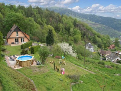 Holiday house Modern villa with pool, jacuzzi and sauna in top location with stunning view in Southern Alsace - Holiday house