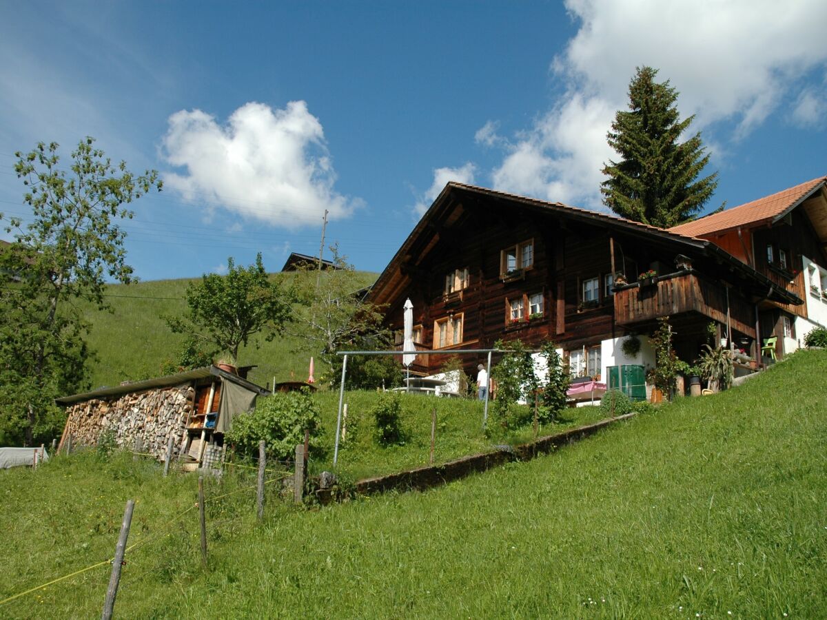 Farmhouse Ruhiger Bauernhof mit Parkplatz in Habkern - Outdoor photo 5