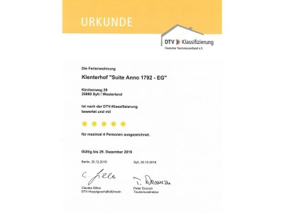 Holiday house Klenterhof - Suite Anno 1792 EG - Document photo 50