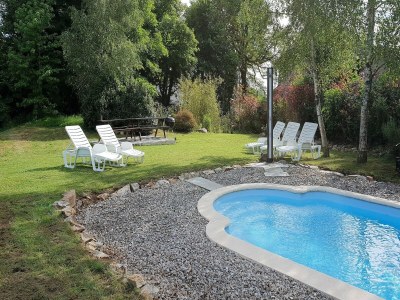 Holiday house Cosy gite in a beautiful high location, with private swimming pool and garden - Outdoor photo 5