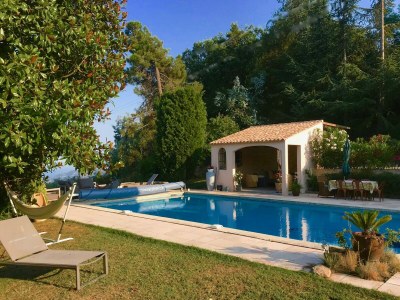 Villa Luxuriöse Villa in Tanneron mit privatem Pool - Outdoor photo 11