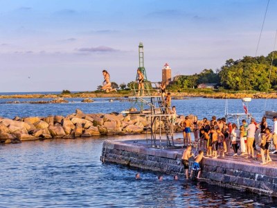 Holiday park 4 person holiday home in Svaneke - Outdoor photo 22