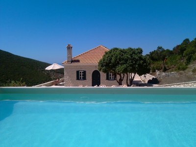 Villa Villa in Vasiliki mit Pool nahe Stränden - Outdoor photo 8