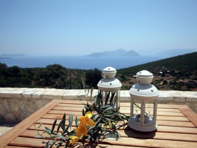 Villa Villa in Vasiliki mit Pool nahe Stränden - Outdoor photo 11