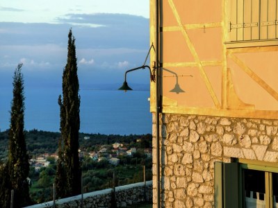 Villa Charming, warm vacation home, private pool, privacy and seaview, west Lefkas - Outdoor photo 15