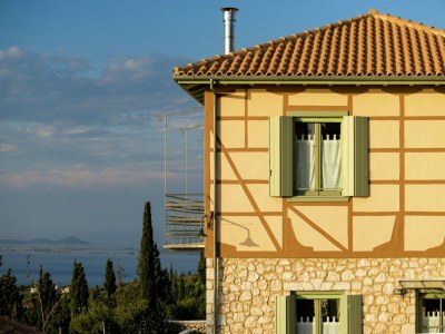 Villa Charming, warm vacation home, private pool, privacy and seaview, west Lefkas - Outdoor photo 16