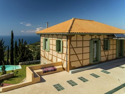 Villa Charming, warm vacation home, private pool, privacy and seaview, west Lefkas - Outdoor photo 22