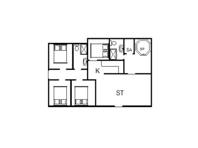 Holiday house 8 Personen Ferienhaus in Nørre Nebel - Outdoor photo 30