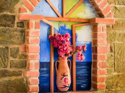 Holiday house Alluring Holiday Home in Syros with Barbecue - Outdoor photo 16