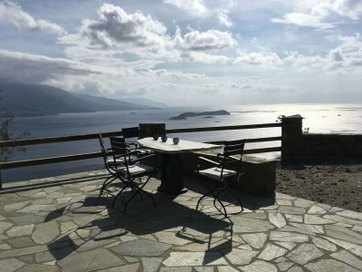 Villa Comfortable Villa near Sea in Andros - Outdoor photo 2