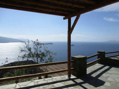 Villa Comfortable Villa near Sea in Andros - Outdoor photo 6