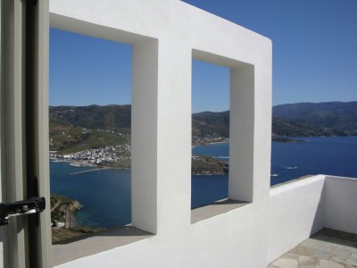 Villa Comfortable Villa near Sea in Andros - Outdoor photo 7