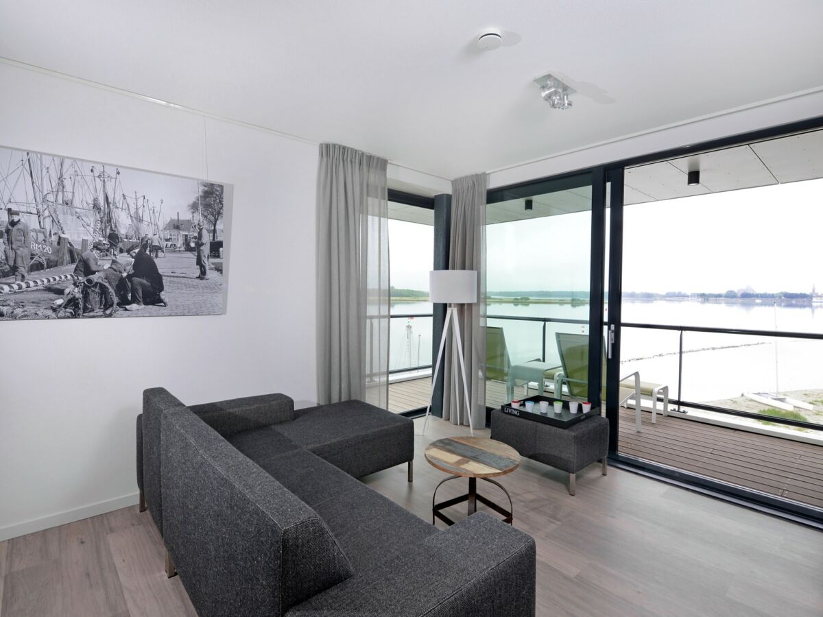 Apartment Wohnung in Veere mit Hafenblick