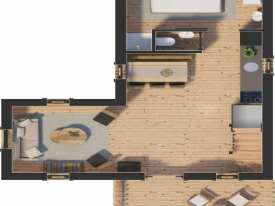 Holiday park Holiday Home in Brabant with Private Spa - Outdoor photo 34