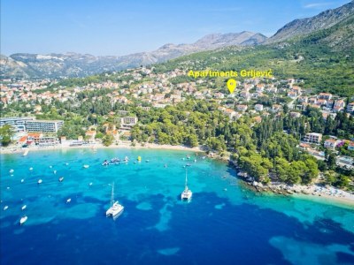 Apartment Apartments Grljević - Studio Apartment with Sea View and Balcony (A2) - Outdoor photo 11