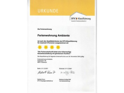 Holiday apartment Ambiente - Document photo 12