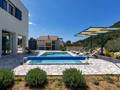 Holiday house Blue Sky mit Pool und Garten in ruhiger Lage - Outdoor photo 13