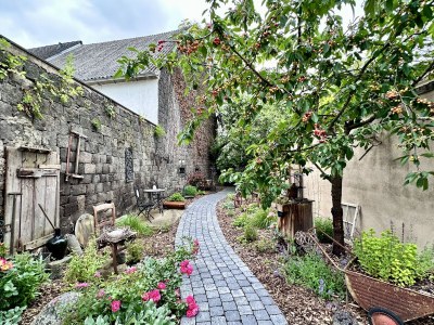Holiday house Holiday Home Fachwerkhaus Rosengärtchen by Vulkaneifel-Chalets - Outdoor photo 6