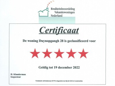 Holiday house Villaparc Duynopgangh House 28 - Document photo 35